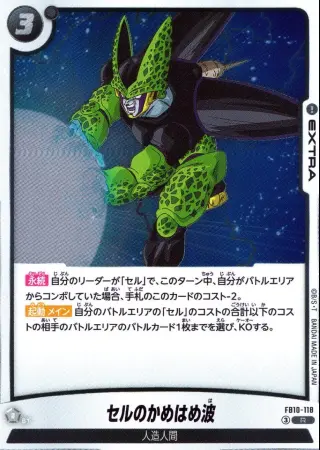 セルのかめはめ波